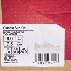 BRAND NEW FLORAL VANS‼️‼️